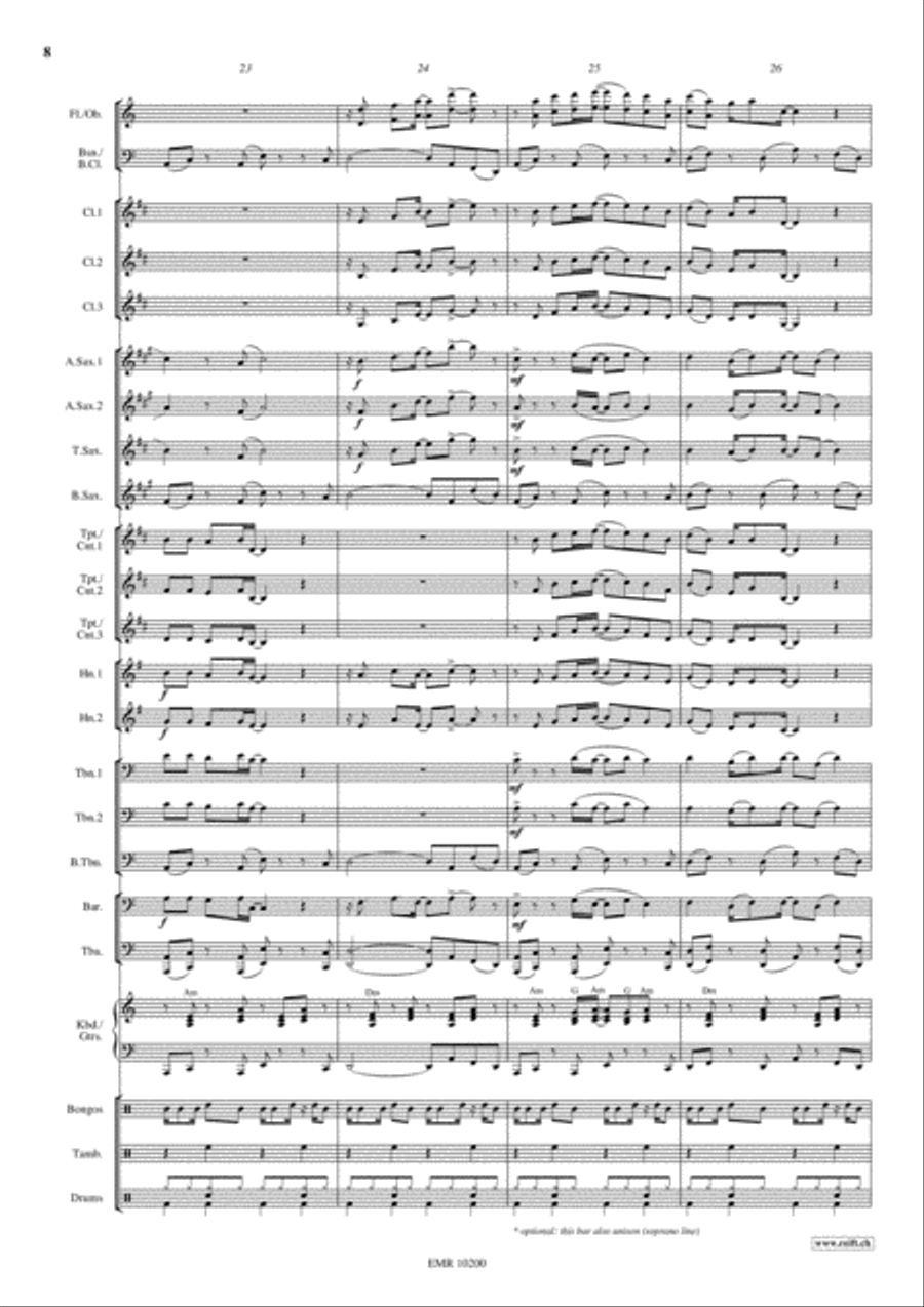 Alexandrie, Alexandra Alexandrie, Alexandra Concert Band scores gallery preview page 9