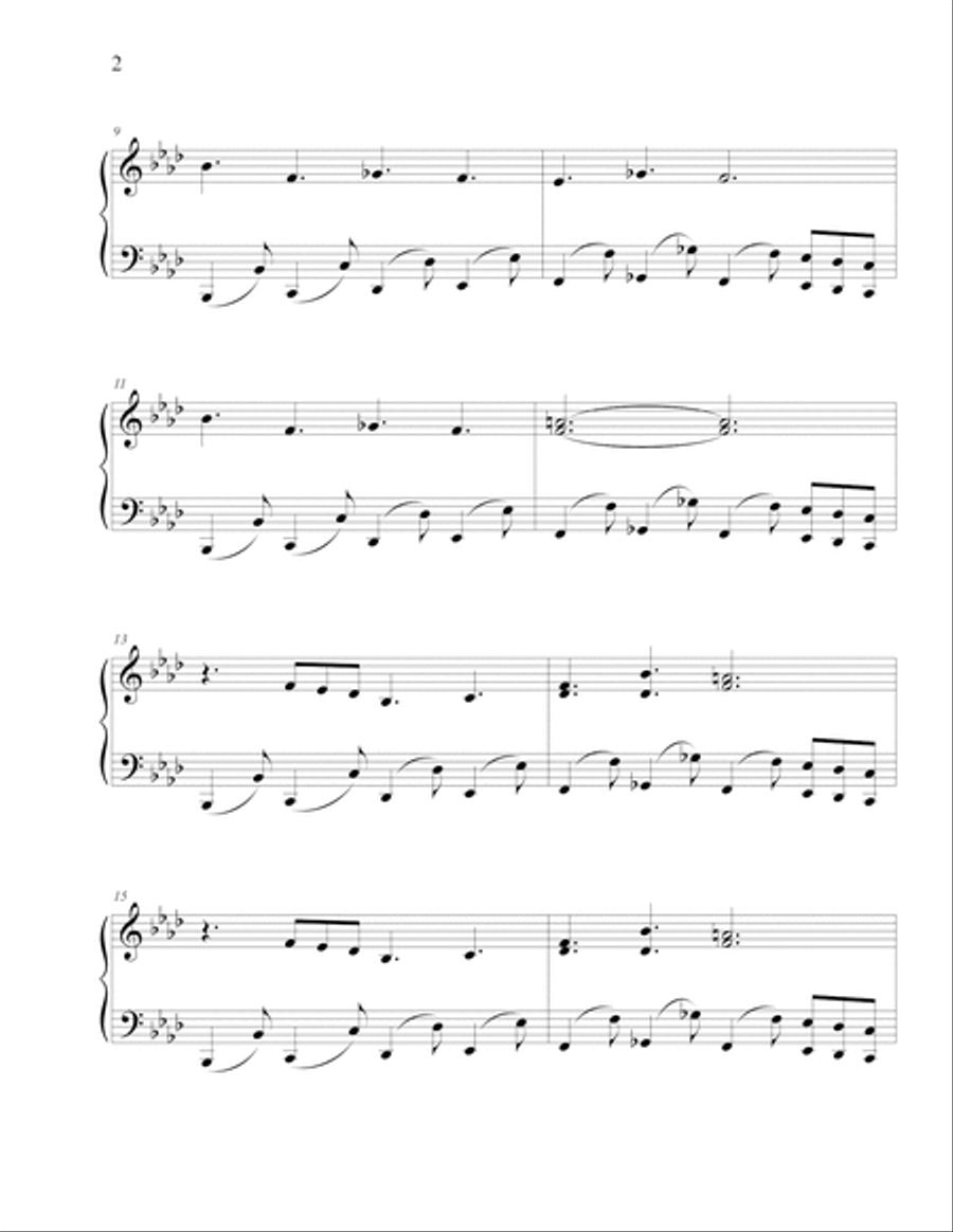 Diamond Lens: Linley's Theme Piano Method scores gallery preview page 3