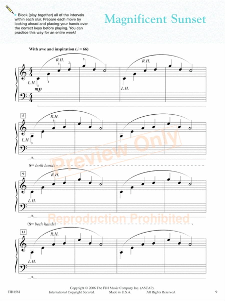 Be A Star!, Book 2 Easy Piano scores gallery preview page 4