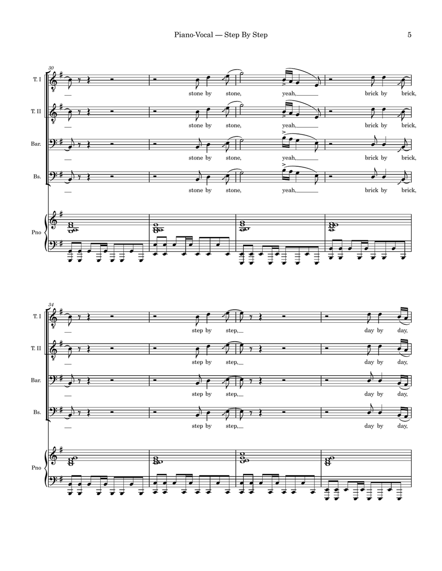 Step By Step TTBB scores gallery preview page 5