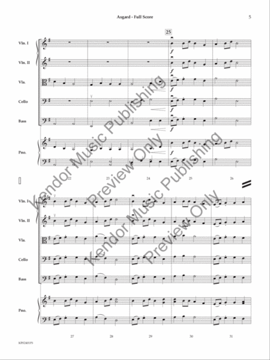 Asgard String Orchestra scores gallery preview page 6