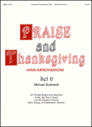 Book cover for Praise and Thanksgiving, Set 6
