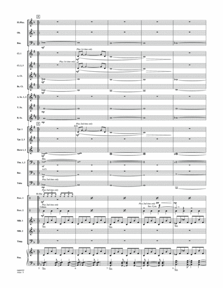 Atlas (from The Hunger Games: Catching Fire) - Conductor Score (Full Score)