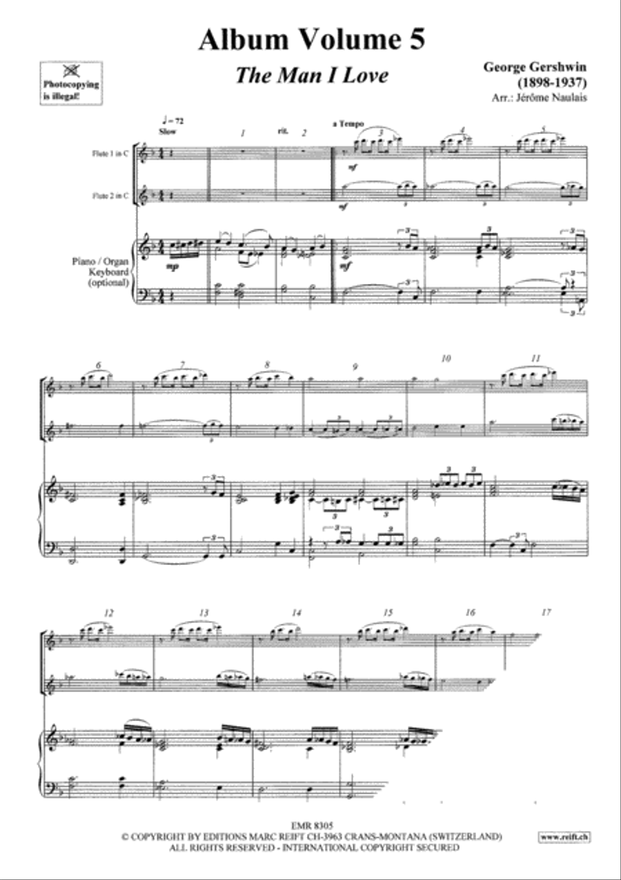 Album Volume 5 Flute Duet scores gallery preview page 3