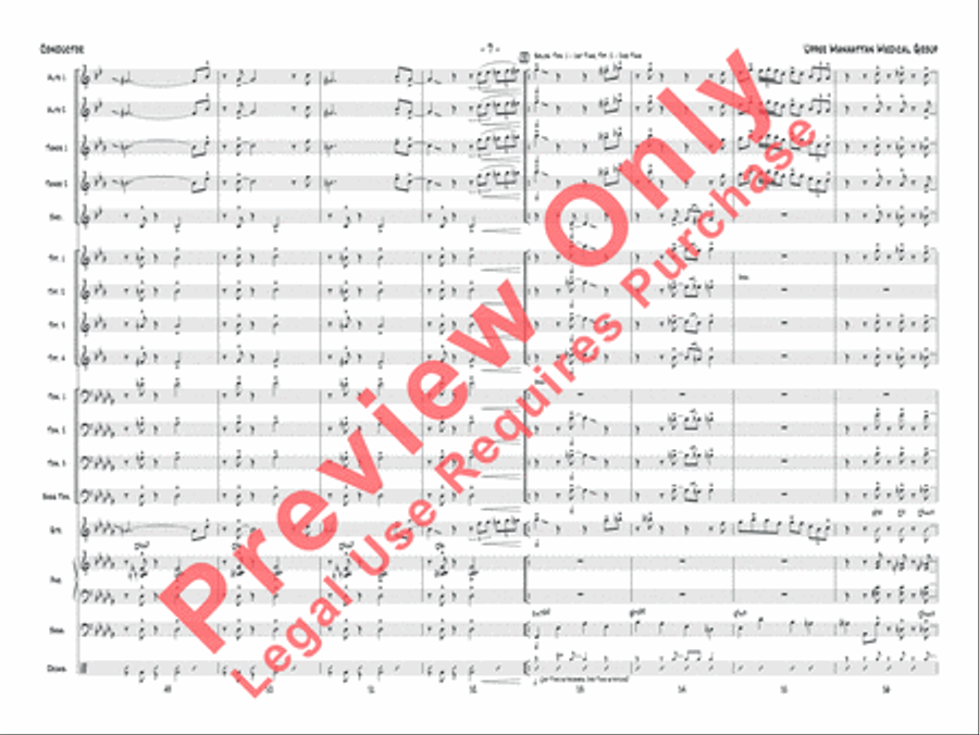 Upper Manhattan Medical Group Jazz Ensemble scores gallery preview page 8