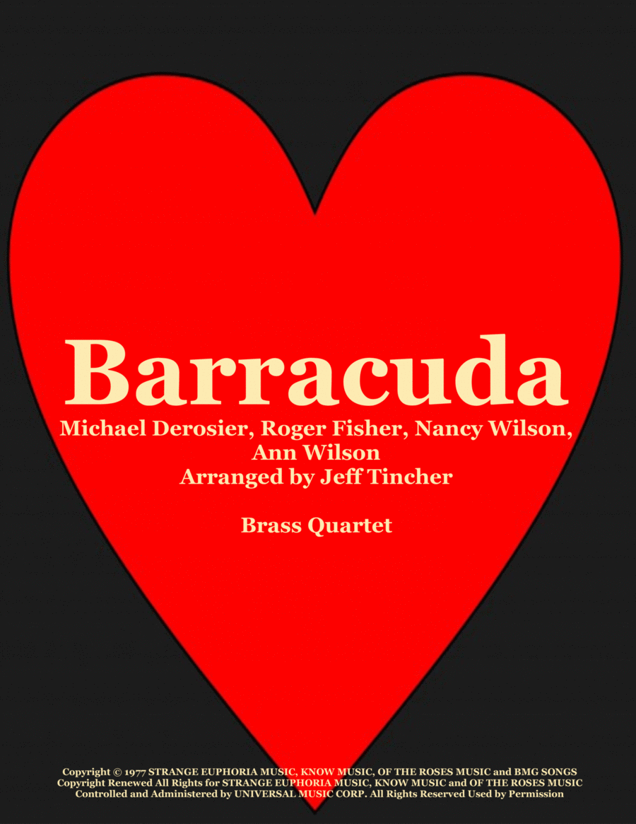 Barracuda Barracuda Brass Ensemble scores gallery preview page 1