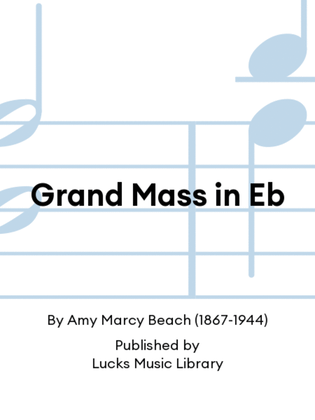Book cover for Grand Mass in Eb