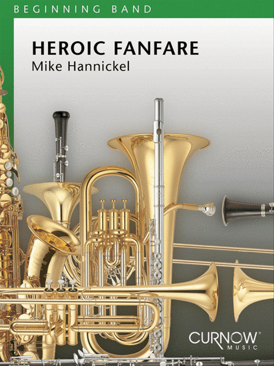 Heroic Fanfare and March Concert Band scores gallery preview page 1