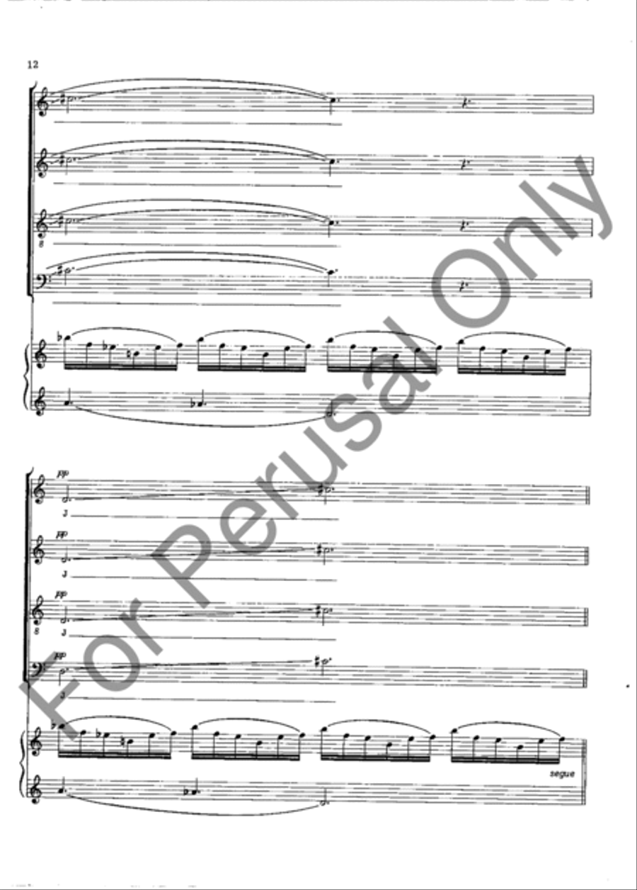 Valley of Shadows Valley of Shadows 4-Part scores gallery preview page 12