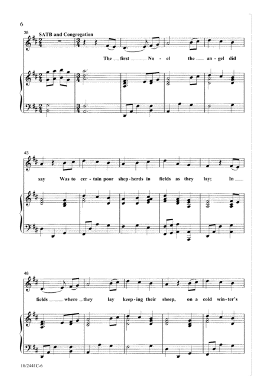Sing We All of Christmas Sing We All of Christmas 4-Part scores gallery preview page 6