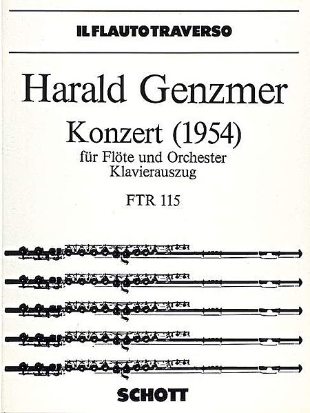 Flute Concerto (1954) (Flute / Piano)