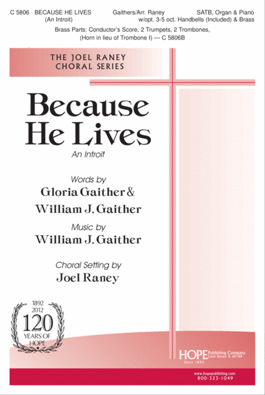 Because He Lives (An Introit) 4-Part scores gallery preview page 2