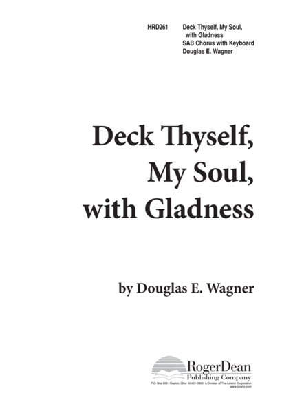 Deck Thyself, My Soul, With Gladness