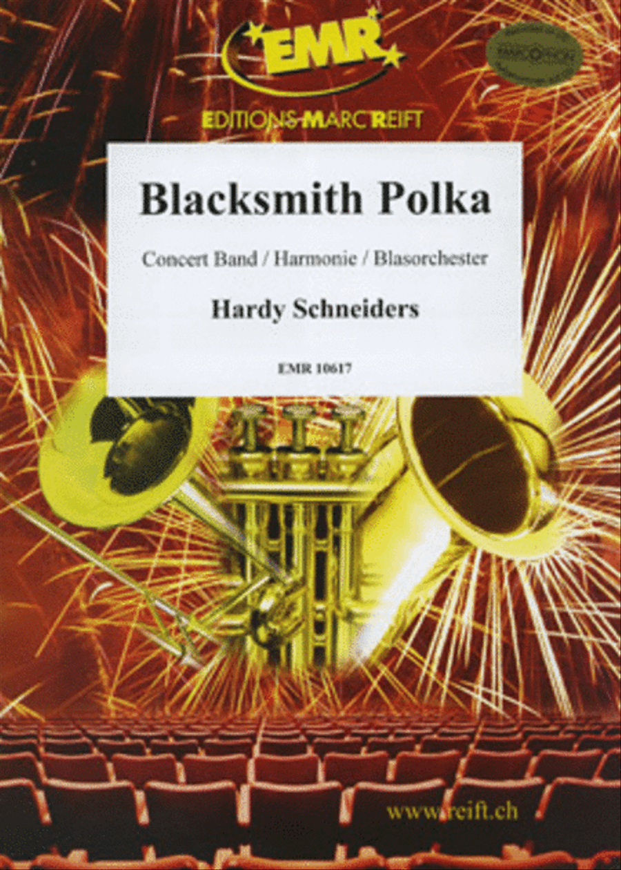 Blacksmith Polka Concert Band scores gallery preview page 1