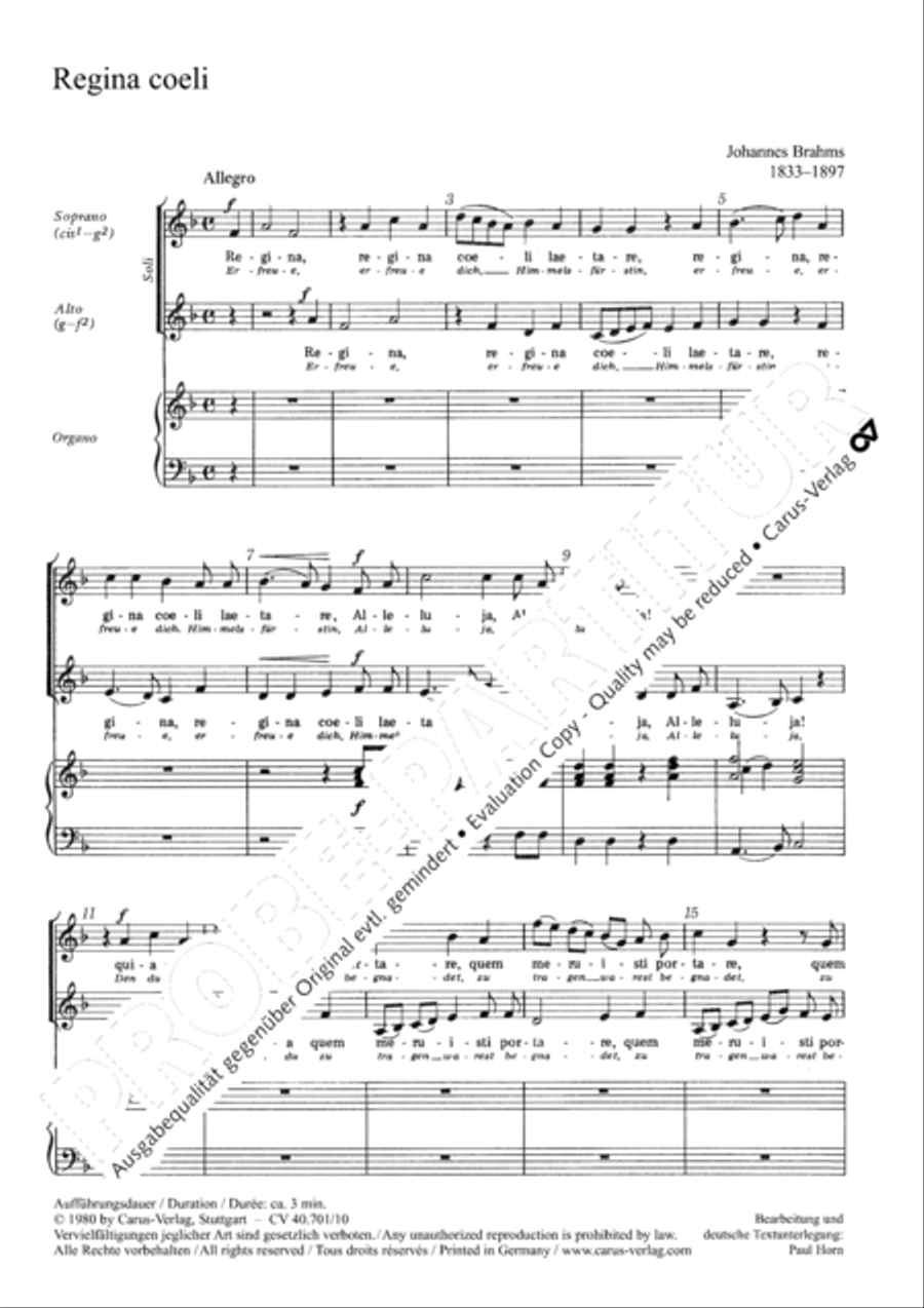 Regina coeli SA scores gallery preview page 2