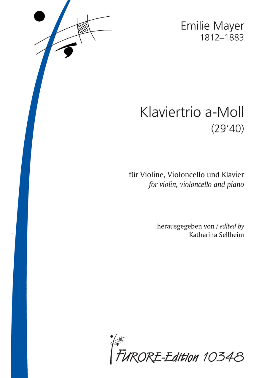Piano Trio in A Minor Piano Trio in A Minor Piano Trio scores gallery preview page 1