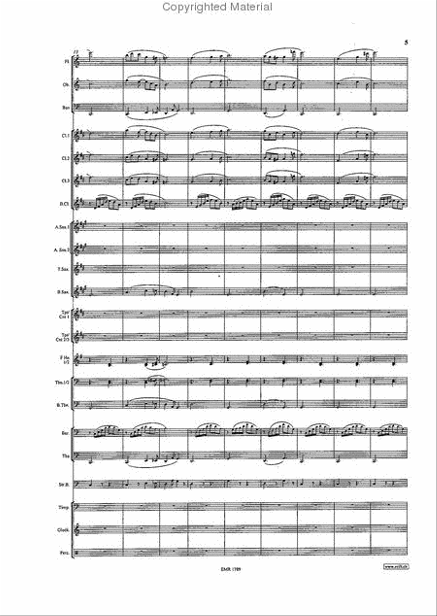 Dr. Zhivago Dr. Zhivago Concert Band scores gallery preview page 5