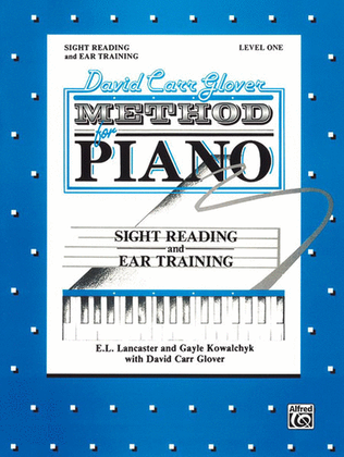 David Carr Glover Method For Piano Sight Reading & Ear Training Level One