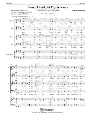 The Chorister's Prayer (from Missa Brevis)