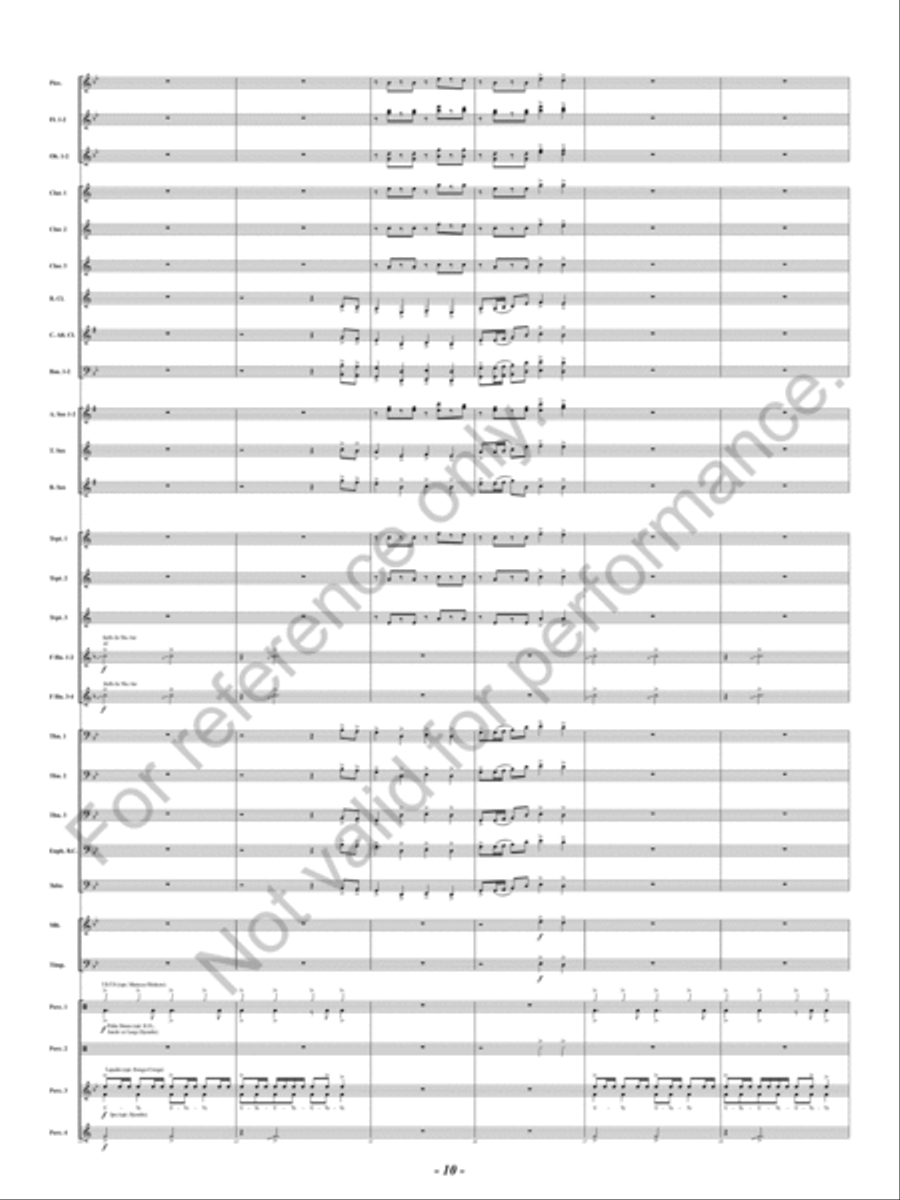 The Royal Hawaiian Concert Band scores gallery preview page 11