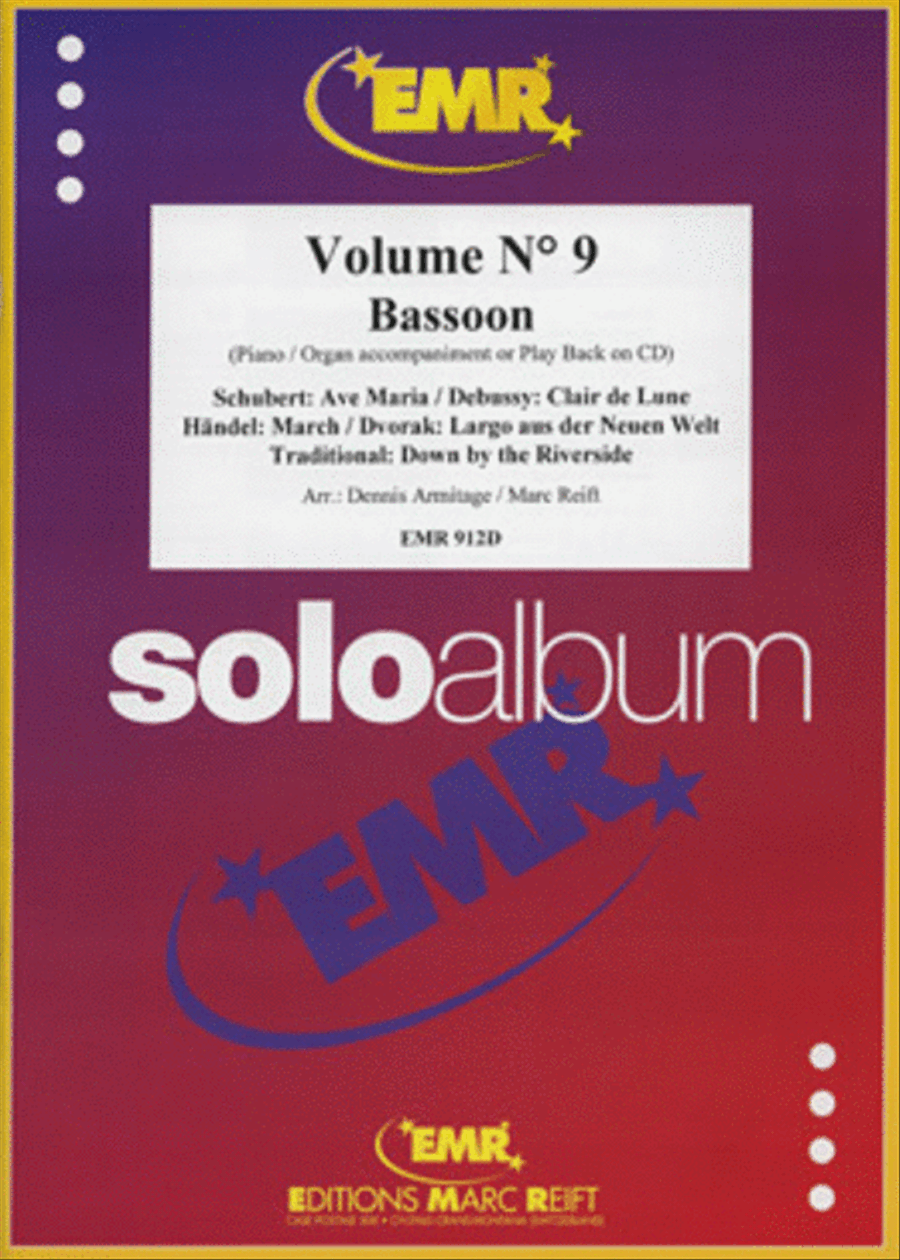 Solo Album Volume 09 Bassoon Solo scores gallery preview page 1