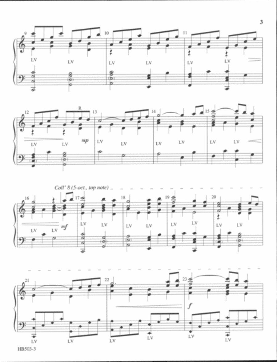 The First Noel - Austin The First Noel - Austin 5-Octaves scores gallery preview page 3