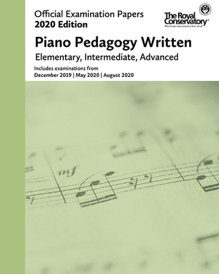 Book cover for Official Examination Papers: Piano Pedagogy Written