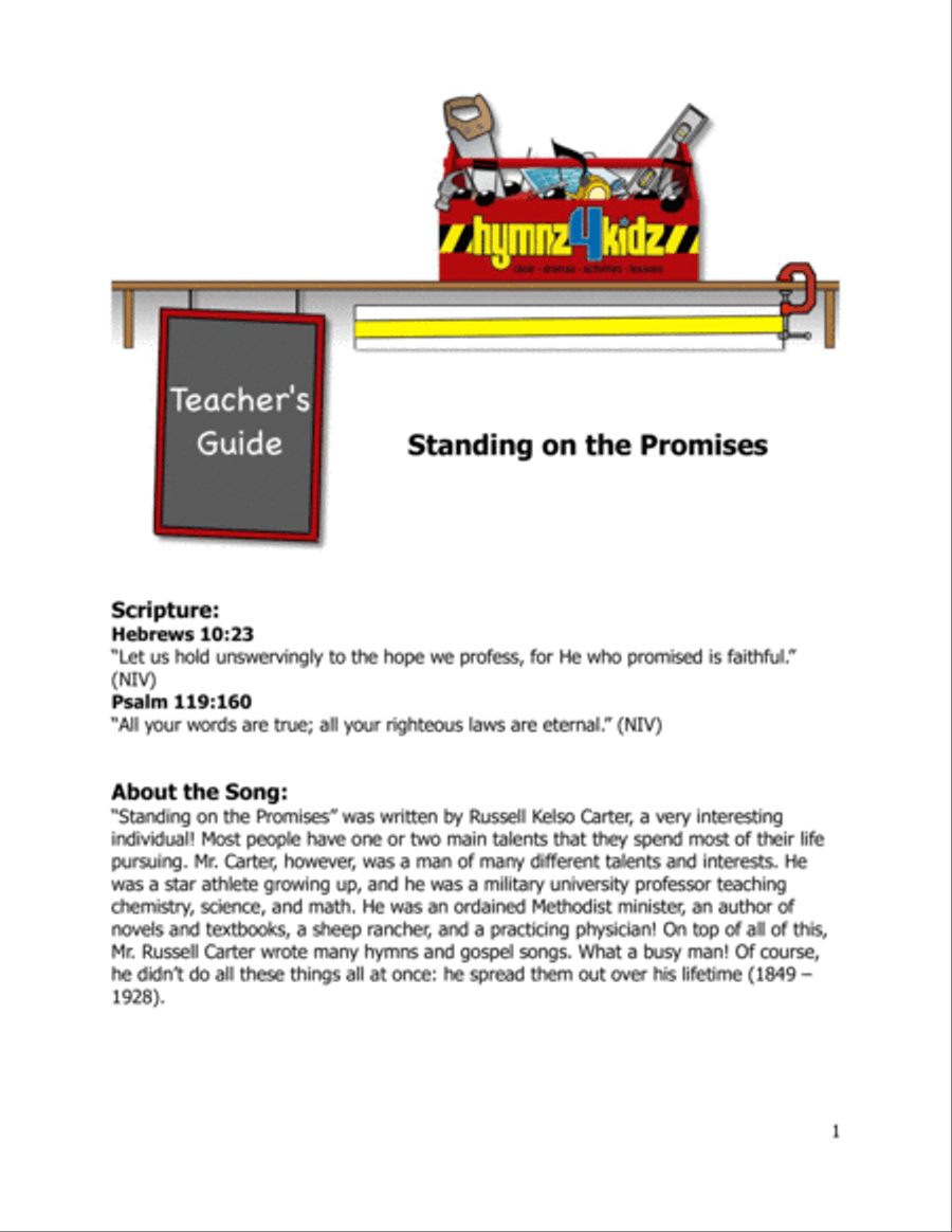 Standing On The Promises Choir scores gallery preview page 2