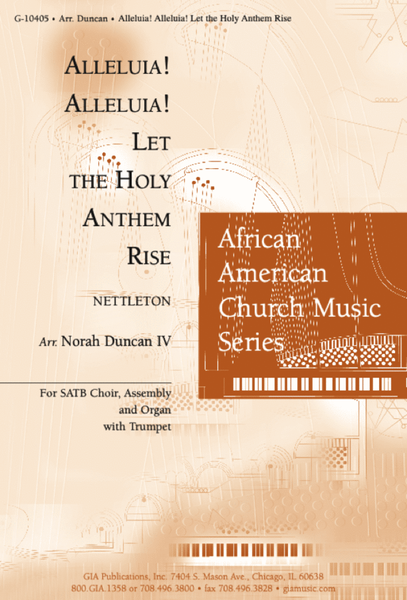Alleluia! Alleluia! Let the Holy Anthem Rise - Instrument edition