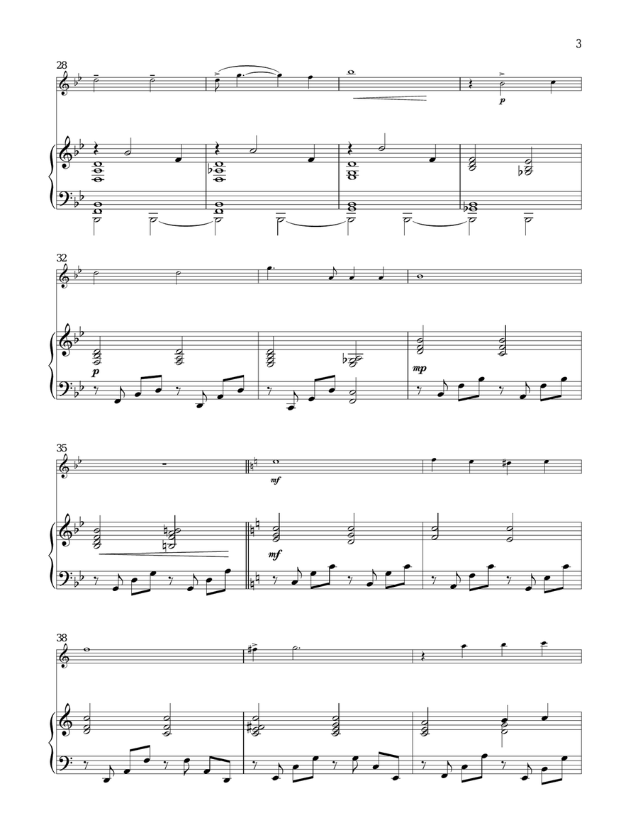 White Christmas White Christmas Flute Solo scores gallery preview page 3