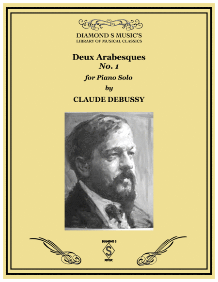 ARABESQUE No.1 in E Major (from Deux Arabesques) by CLAUDE DEBUSSY for PIANO SOLO image number null