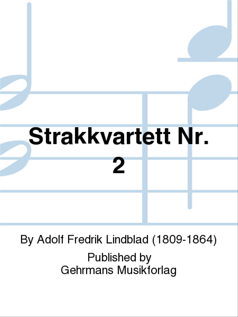 Strakkvartett Nr. 2 Strakkvartett Nr. 2 String Quartet scores gallery preview page 1