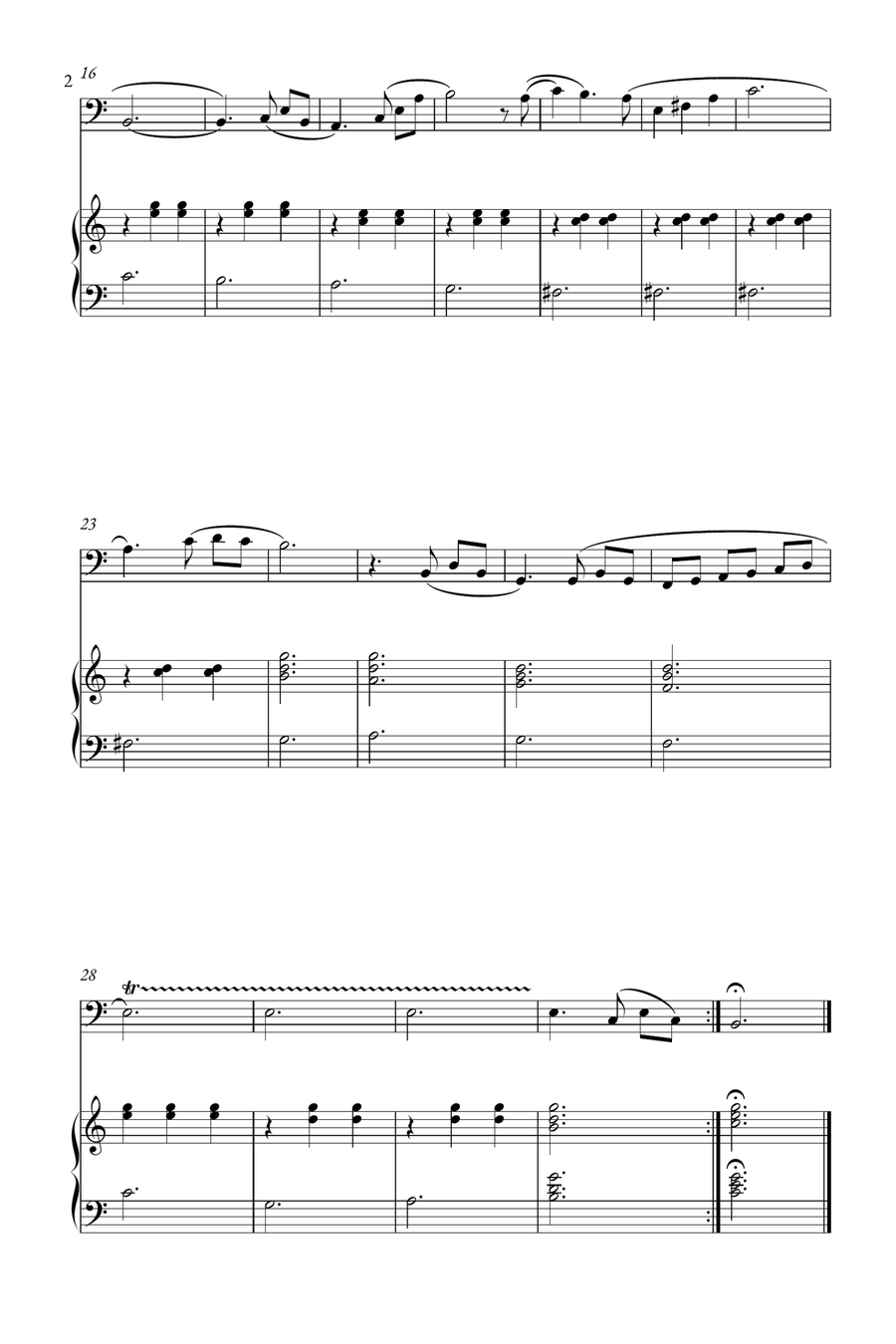 Married Life Married Life Piano scores gallery preview page 2