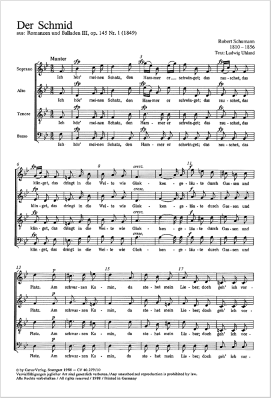 Der Schmied Der Schmied 4-Part scores gallery preview page 6
