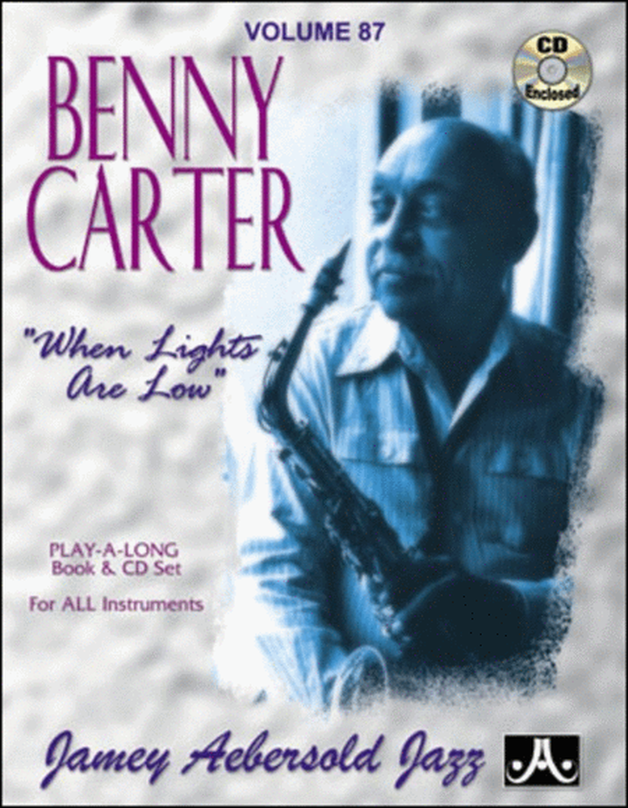 Benny Carter Book/CD No 87