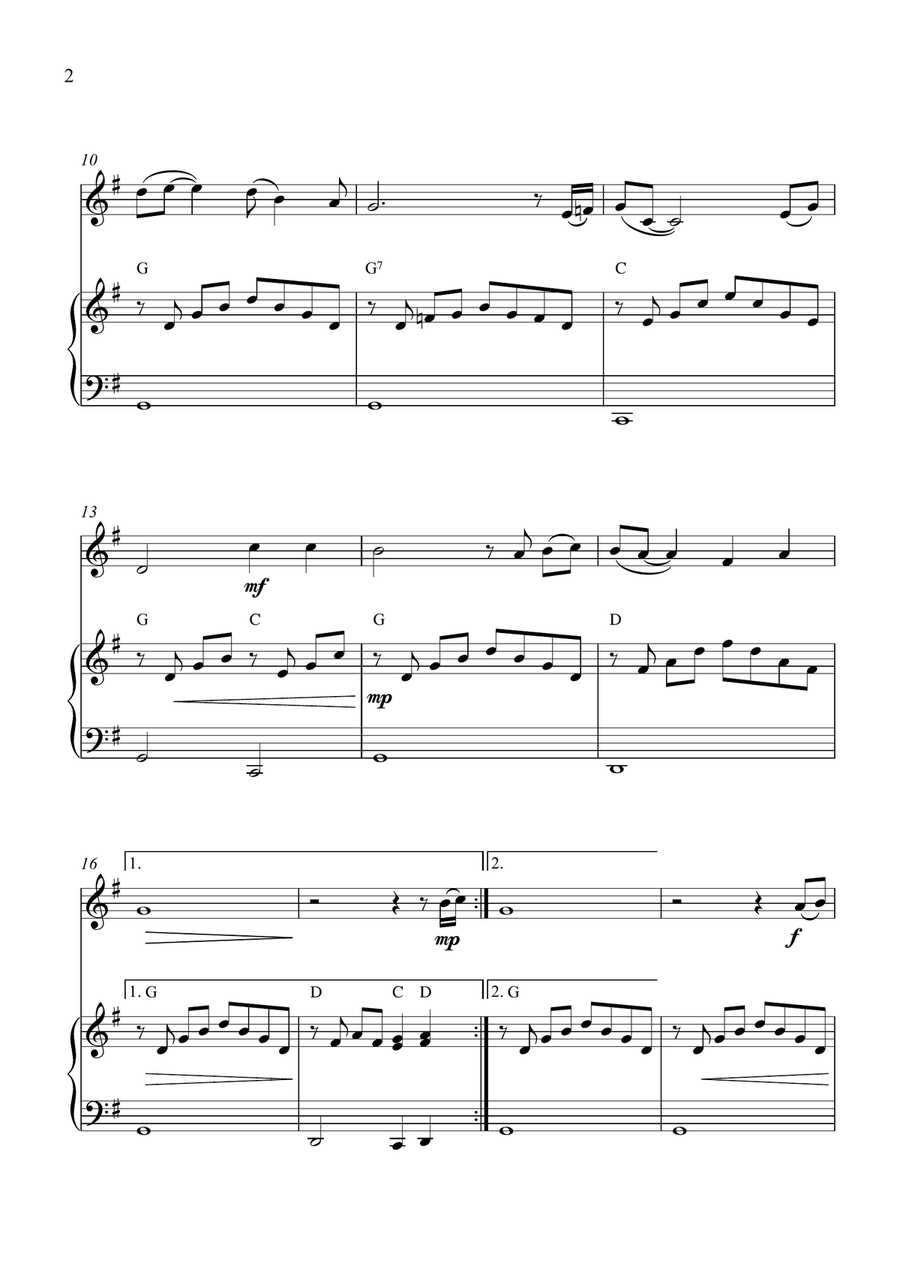 Before The Next Teardrop Falls Piano scores gallery preview page 2