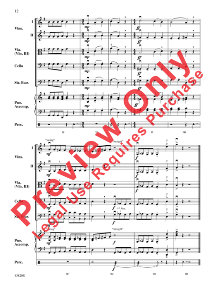 Time Machine String Orchestra scores gallery preview page 5
