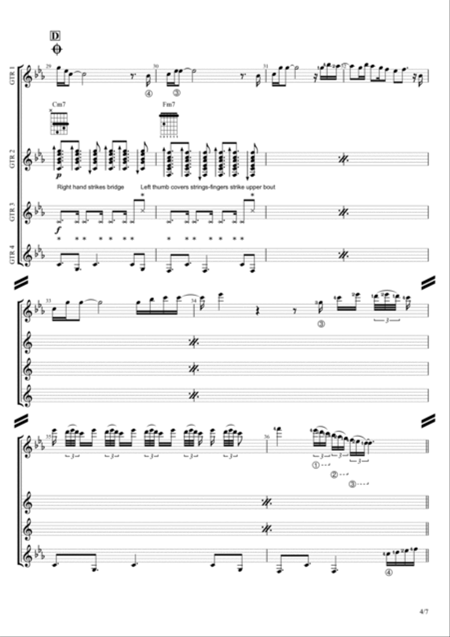 Europa Acoustic Guitar scores gallery preview page 5