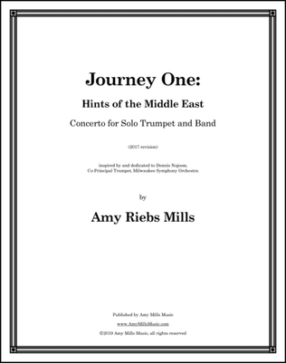 Journey One: Hints of the Middle East Concerto