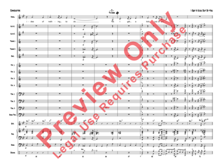 I Get a Kick Out of You Jazz Ensemble scores gallery preview page 12