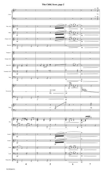 This Child - Orchestral Score and Parts