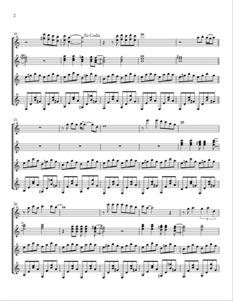 California Dreamin' California Dreamin' Guitar scores gallery preview page 2