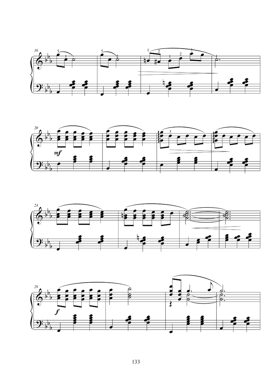 Beautiful piano piece 