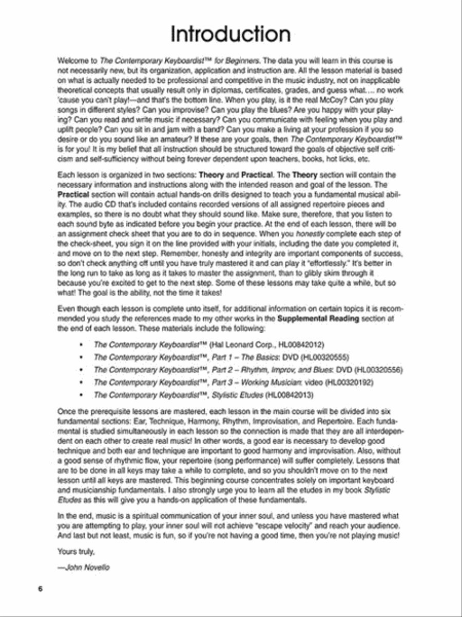 The Contemporary Keyboardist for Beginners Piano Method scores gallery preview page 2