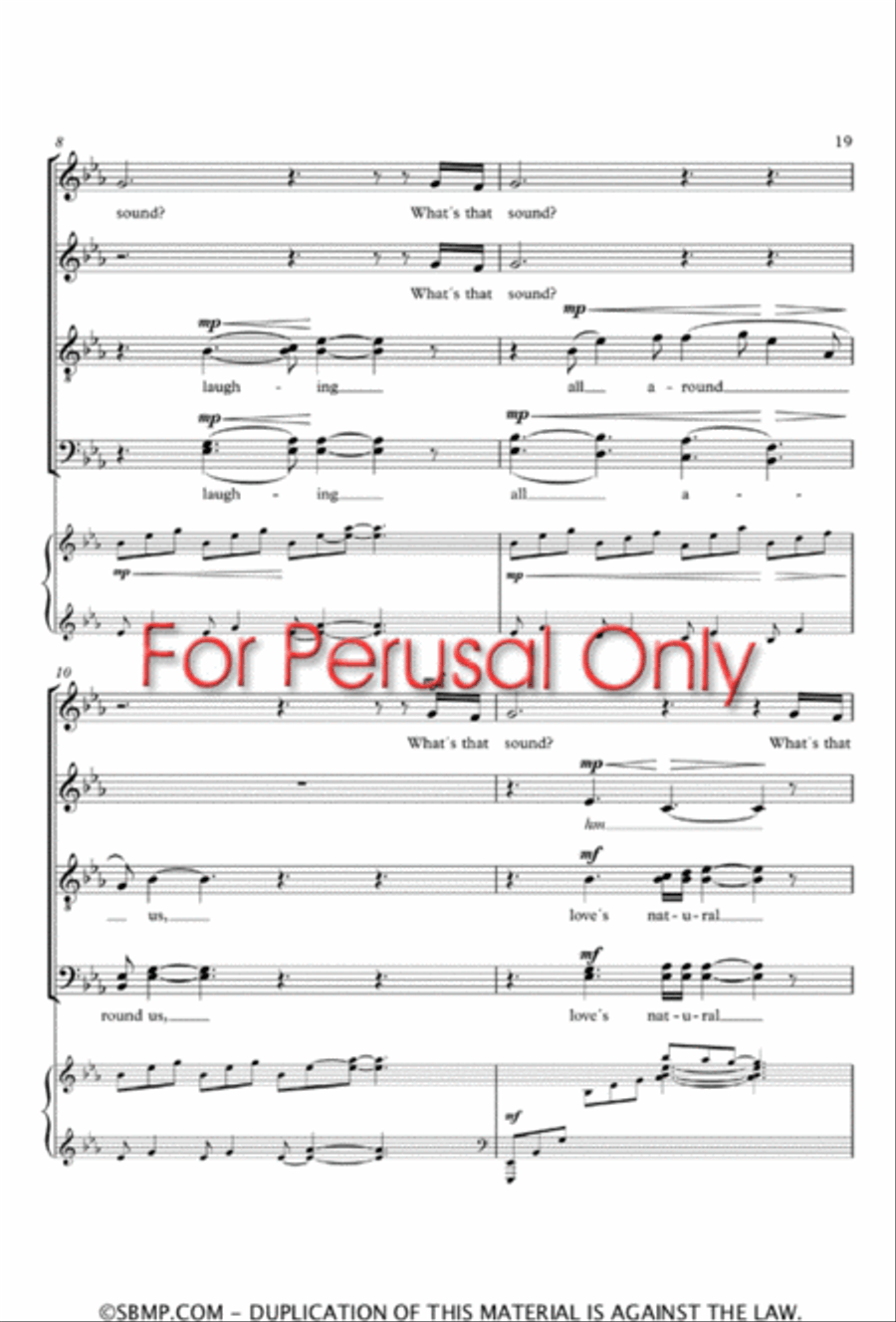 The Christmas Alleluias - SATB divisi Choral Book Divisi scores gallery preview page 19