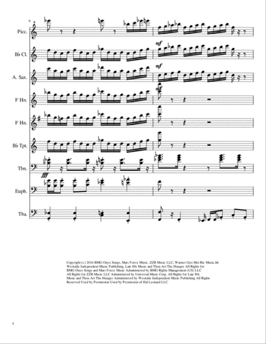 24K Magic Large Ensemble scores gallery preview page 4