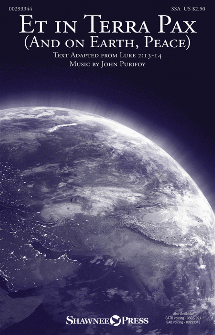 Et in Terra Pax (And on Earth, Peace) SSA scores gallery preview page 1