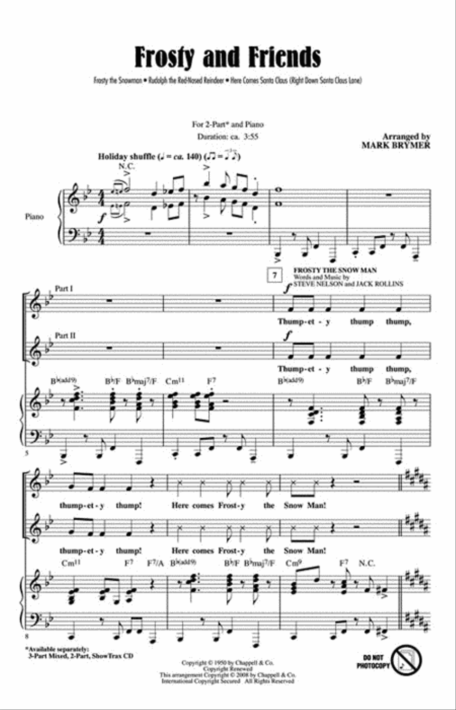Frosty and Friends Frosty and Friends 2-Part scores gallery preview page 2