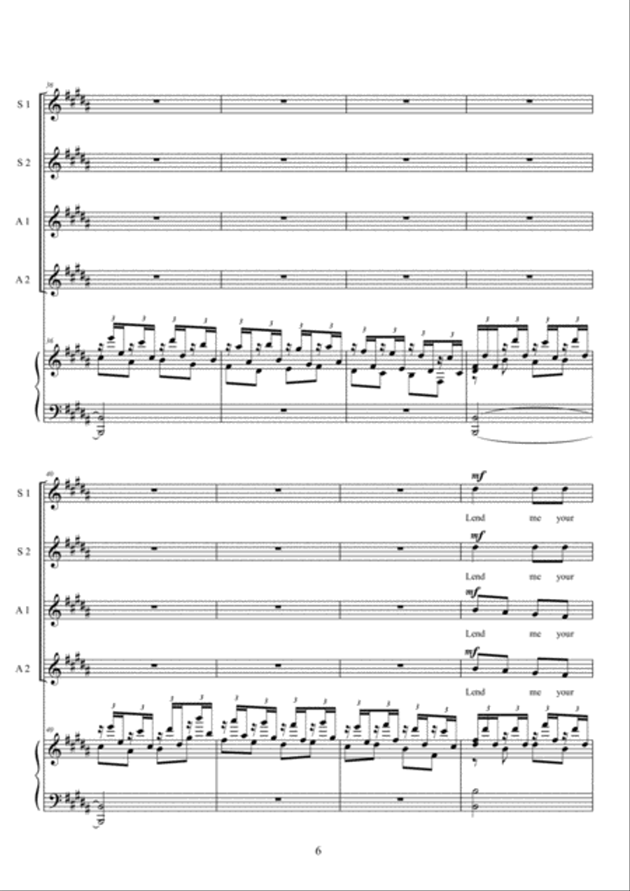 Whisper to the Moon SSAA scores gallery preview page 6