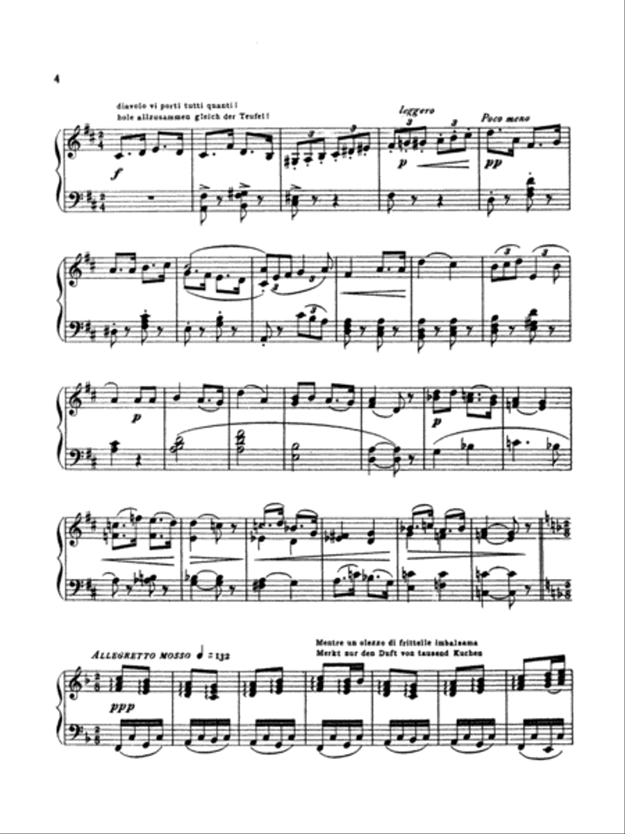 Puccini: La Boheme Fantasy (Transcr. Bernhard Wolff) Piano Solo scores gallery preview page 6